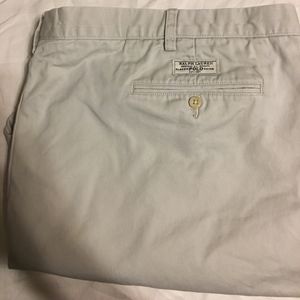 Pleated Ralph Lauren chinos